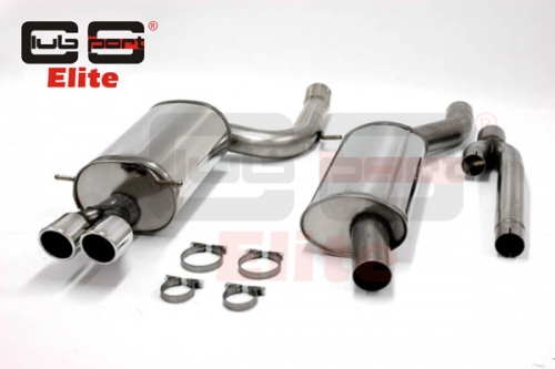 Audi S4 B5 2.7T V6 Sportauspuff  Clubsport Elite 3" / 76mm V2A mit EG Betriebserlaubnis