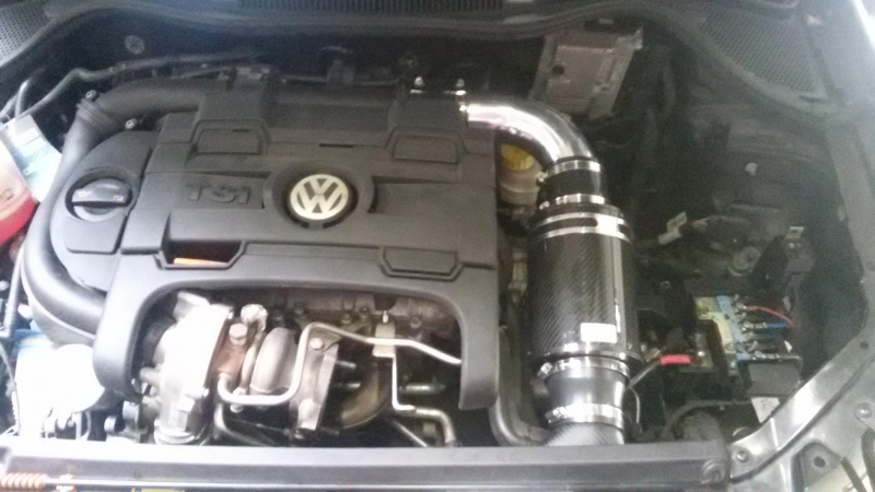 VW Polo 6R GTi 1.4TSi Carbon Performance Airbox Sportluftfilter Type2