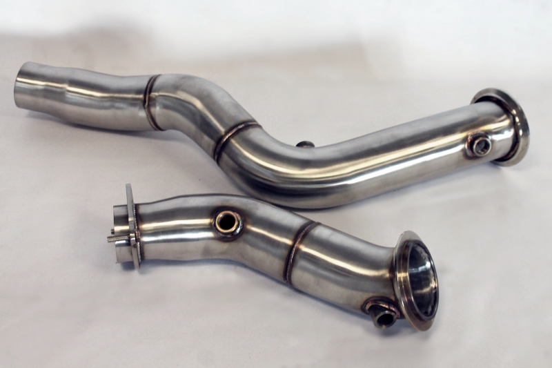 BMW S55 M3 F30 Tuning Performance Hosenrohr 3" 76mm