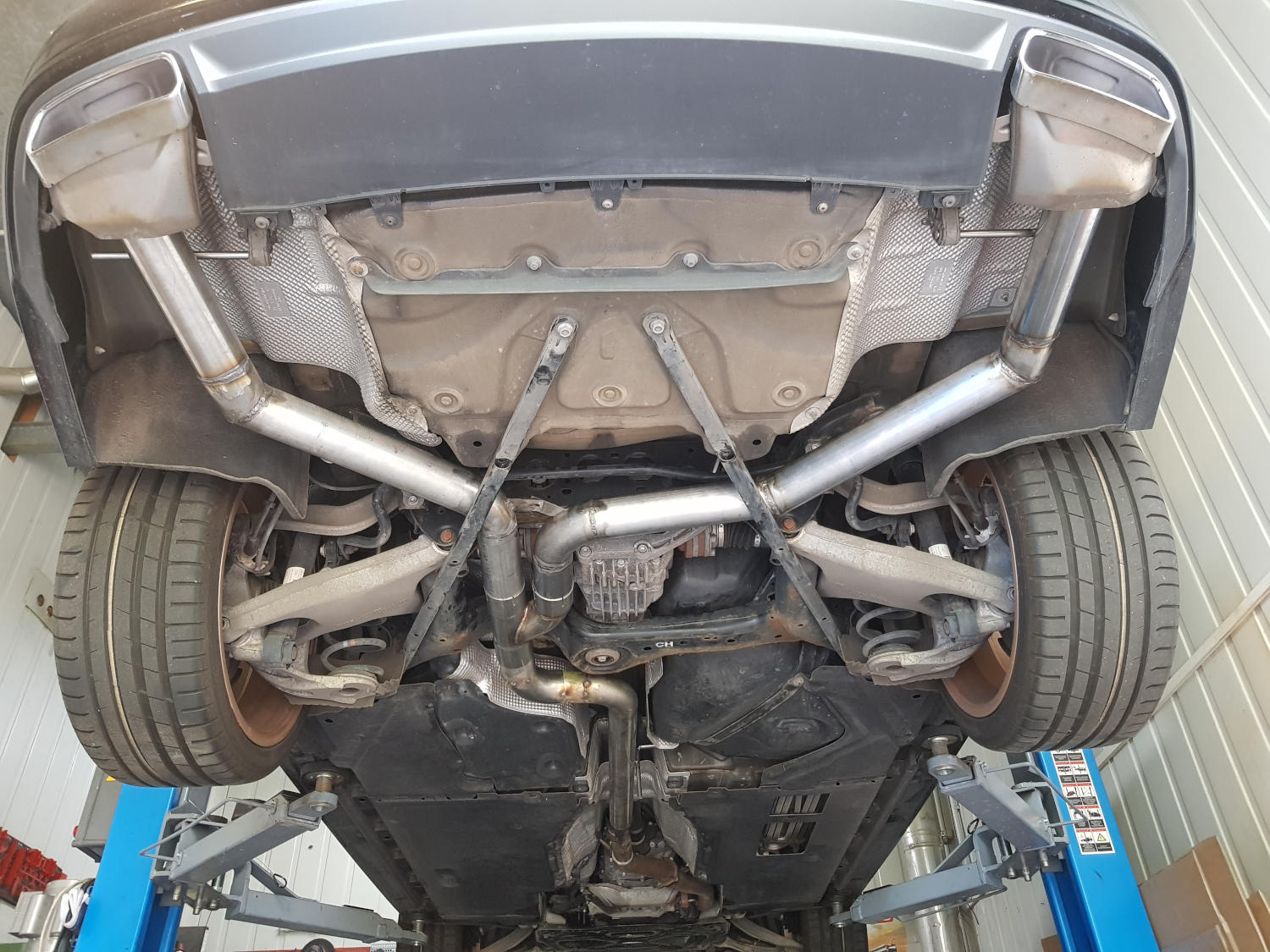 Audi A7 3.0TDI 3" 76mm Sportauspuff