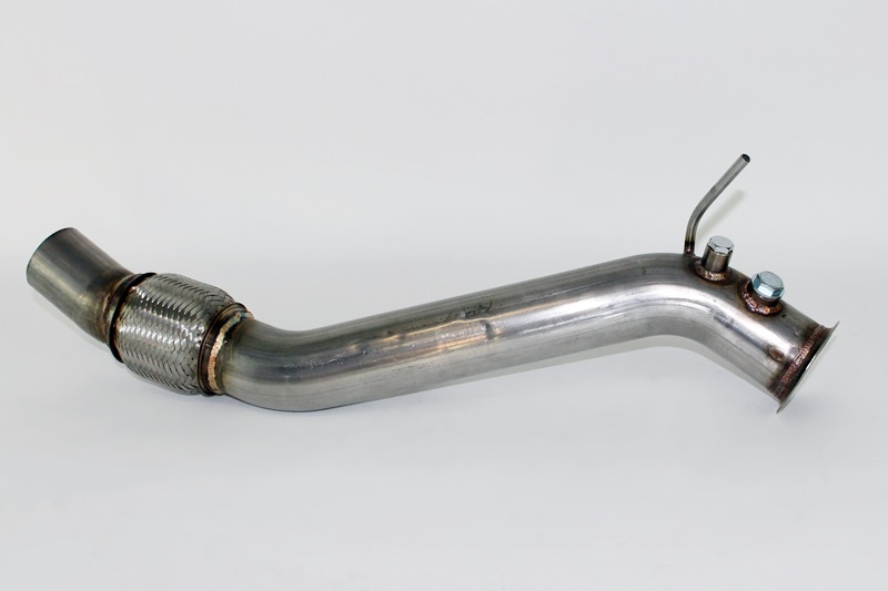 BMW E61 E61 N47 520d Tuning Performance Hosenrohr 2,5" 63mm