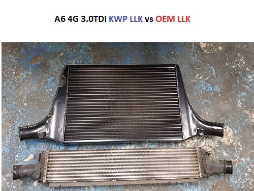 Audi A6 4G 3.0TDI  Tuning Ladeluftkühler EVO2 KWP