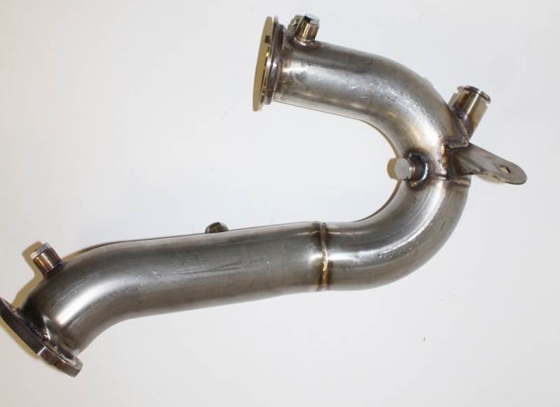 Audi A4 B9 3.0TDi 218PS/ 272PS DPF Kat Ersatzrohr Downpipe Hosenrohr von Clubsport Elite