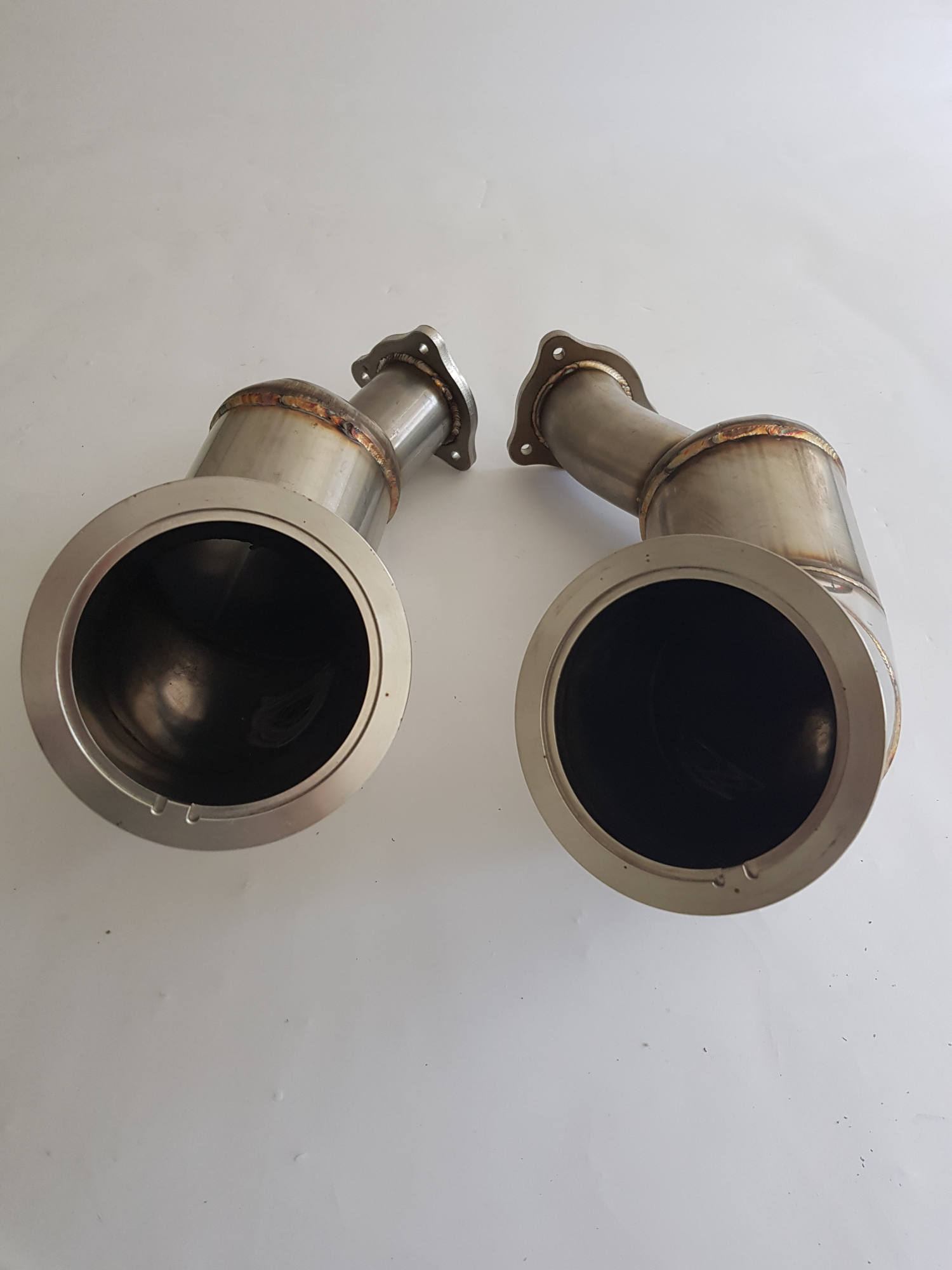Audi RS4 2.9 B9 Downpipe Paar Hosenrohr Kat Ersatz Clubsport Elite Cat Less