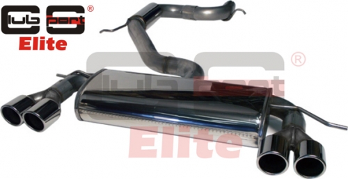 VW Eos 2.0TFSi Duplex Abgasanlage Clubsport Elite 3" 76mm V2A Anlage mit EG Betriebserlaubnis