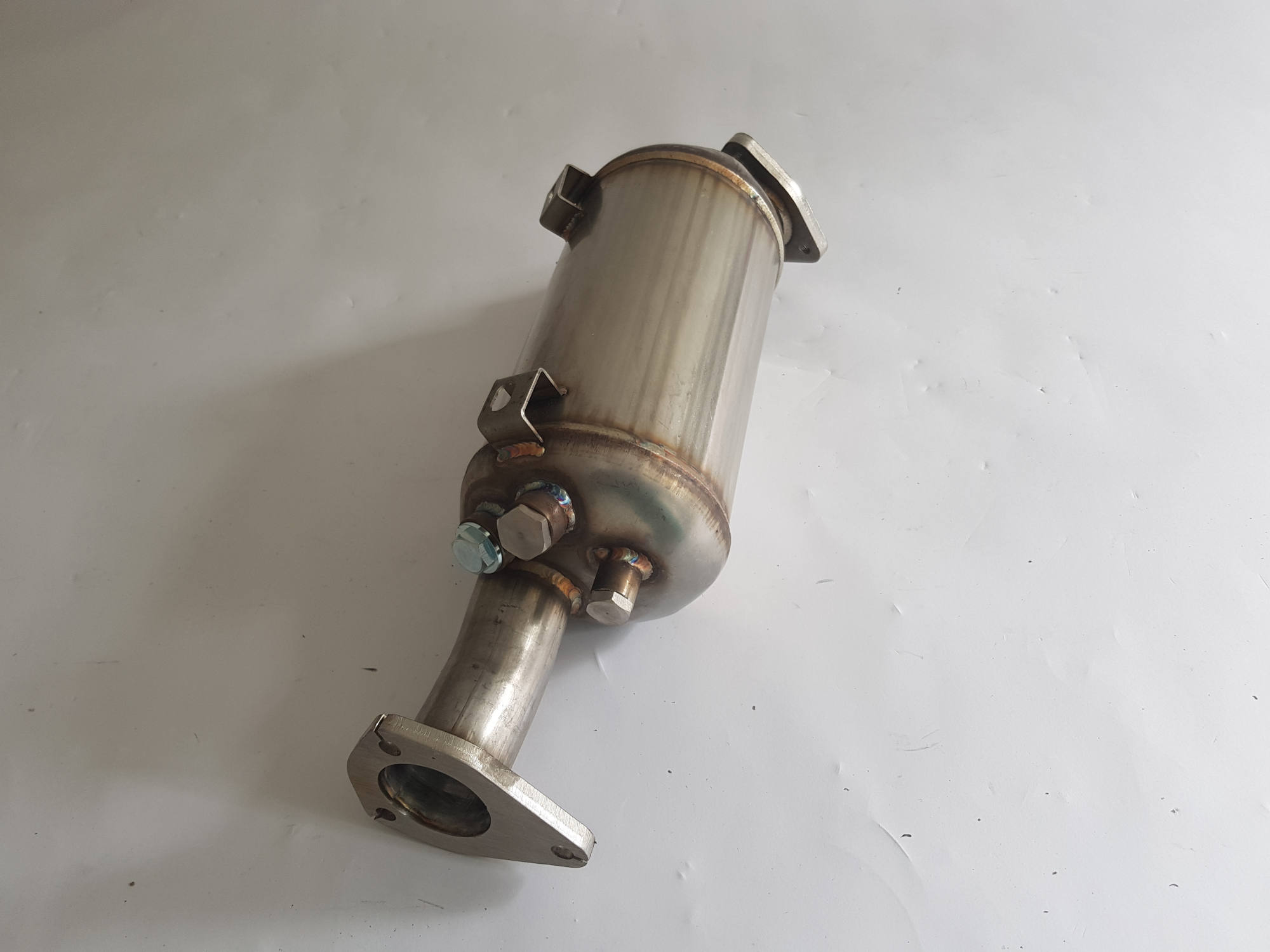 Audi A6 4F  2.0TDI Tuning DPF Ersatz Hosenrohre Downpipe