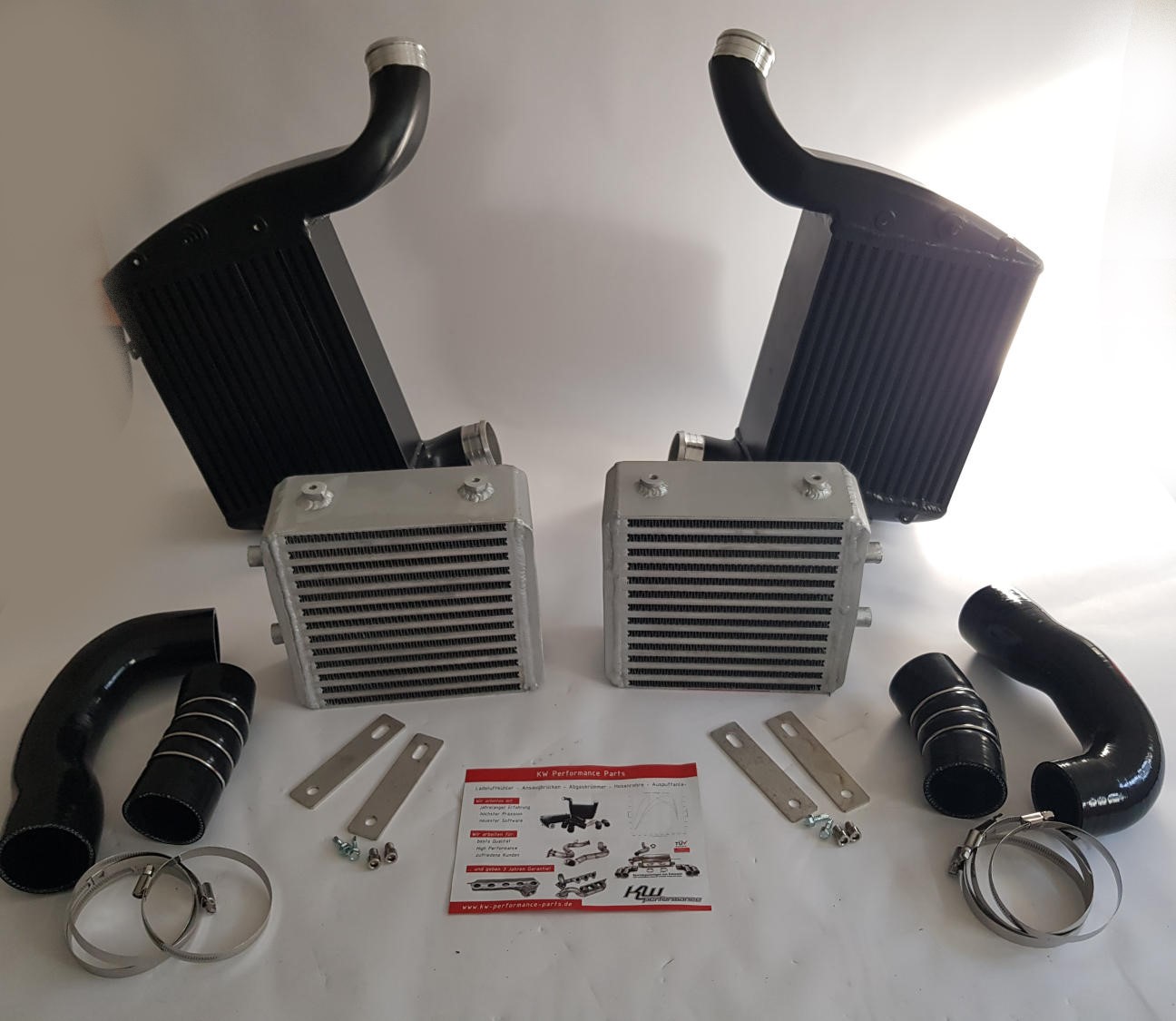 Audi RS6 4F C6 V10 Biturbo kw Performance Tuning Ladeluftkühler Set Evo2  1000 - 1400PS