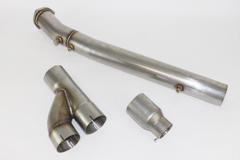 Audi A6 4F 3.0TDi Performance Hosenrohr DPF Ersatz 76mm Clubsport Elite
