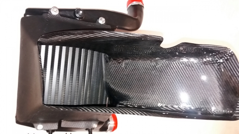 Audi RS6 4F C6 5.0T Carbon Luftleitschächte Luftführungen Tuning Ladeluftkühler