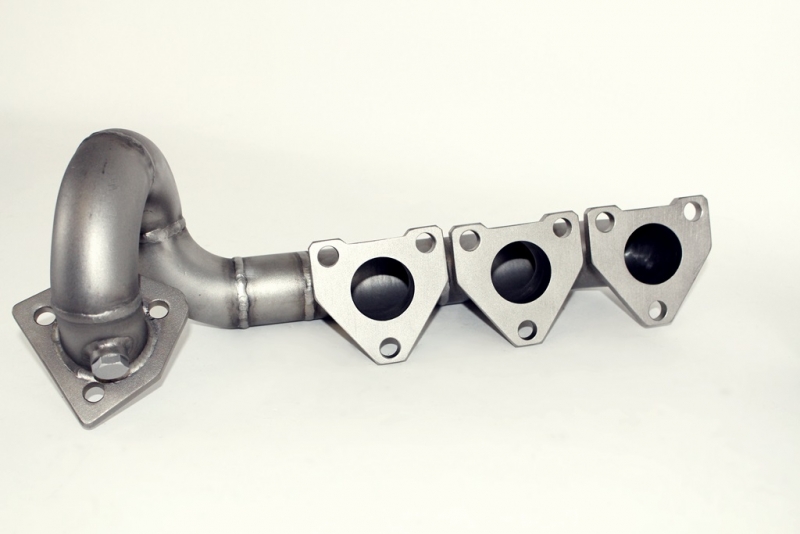 Audi A6 4B 2.7 V6 Performance Abgaskrümmer aus V2A Edelstahlguß Material K04 K06 K16