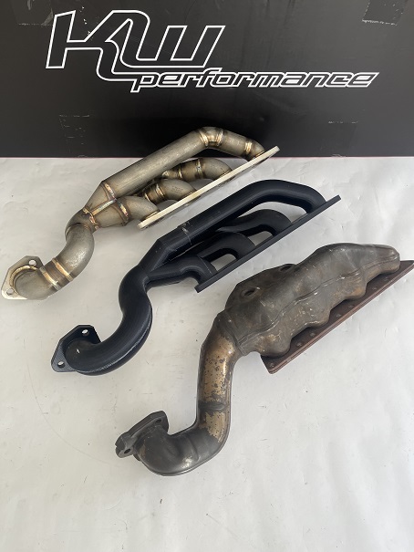 Edelstahl Guss Rohrkrümmer für Audi RS6 4B 4.2 Bi-Turbo Tuning