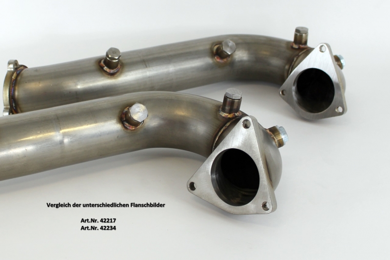 Audi A7 3.0TDi DPF Katersatzrohr Downpipe Hosenrohr von Clubsport Elite T2