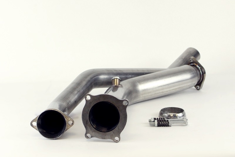 Audi A4 B7 2WD 2.0TFSI Performance Hosenrohre Edelstahl 76/63mm