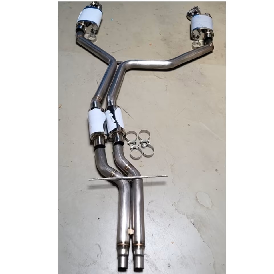 Exklusive Audi RS6 C7 4.0TFSI Sportauspuffanlage in 2x 76mm 3"  Klappenanlage TÜV RS7