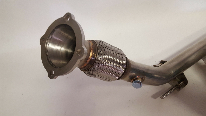 Seat Ibiza 6l 1.8T Downpipe Hosenrohr V2A 89 / 63mm no Kat