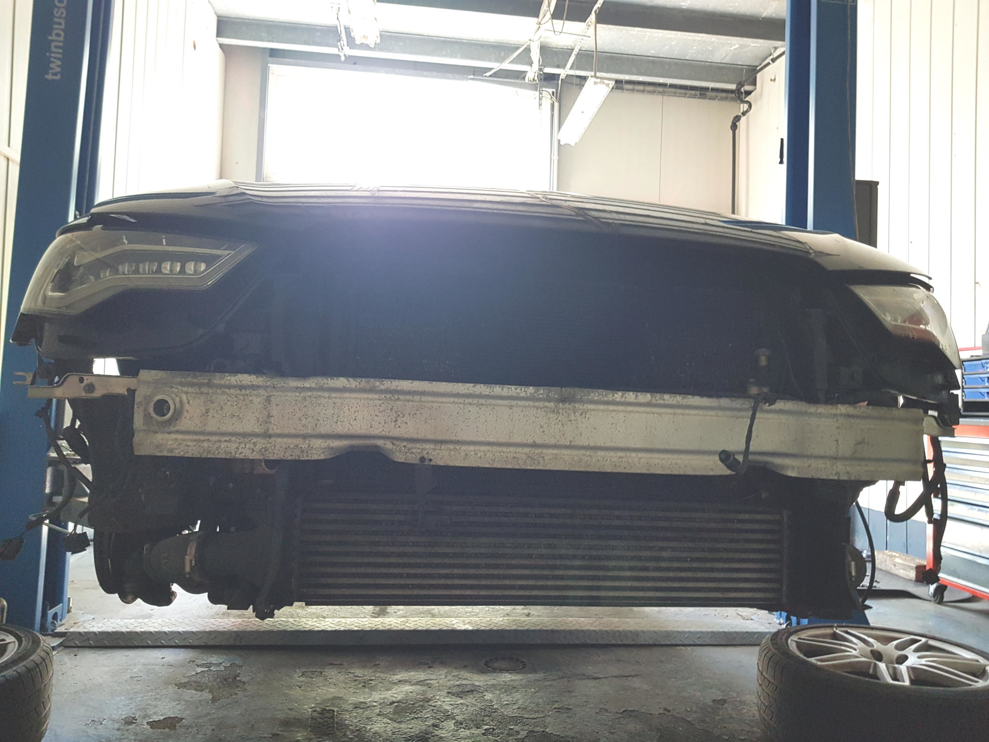 Audi A6 4G 3.0TDI  Tuning Ladeluftkühler EVO2