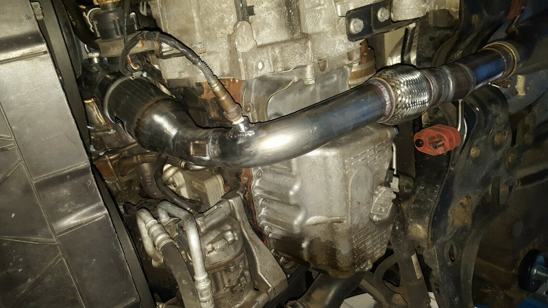 Tuning Downpipe Polo 6R GTI  1.4 180PS mit Leer Kat