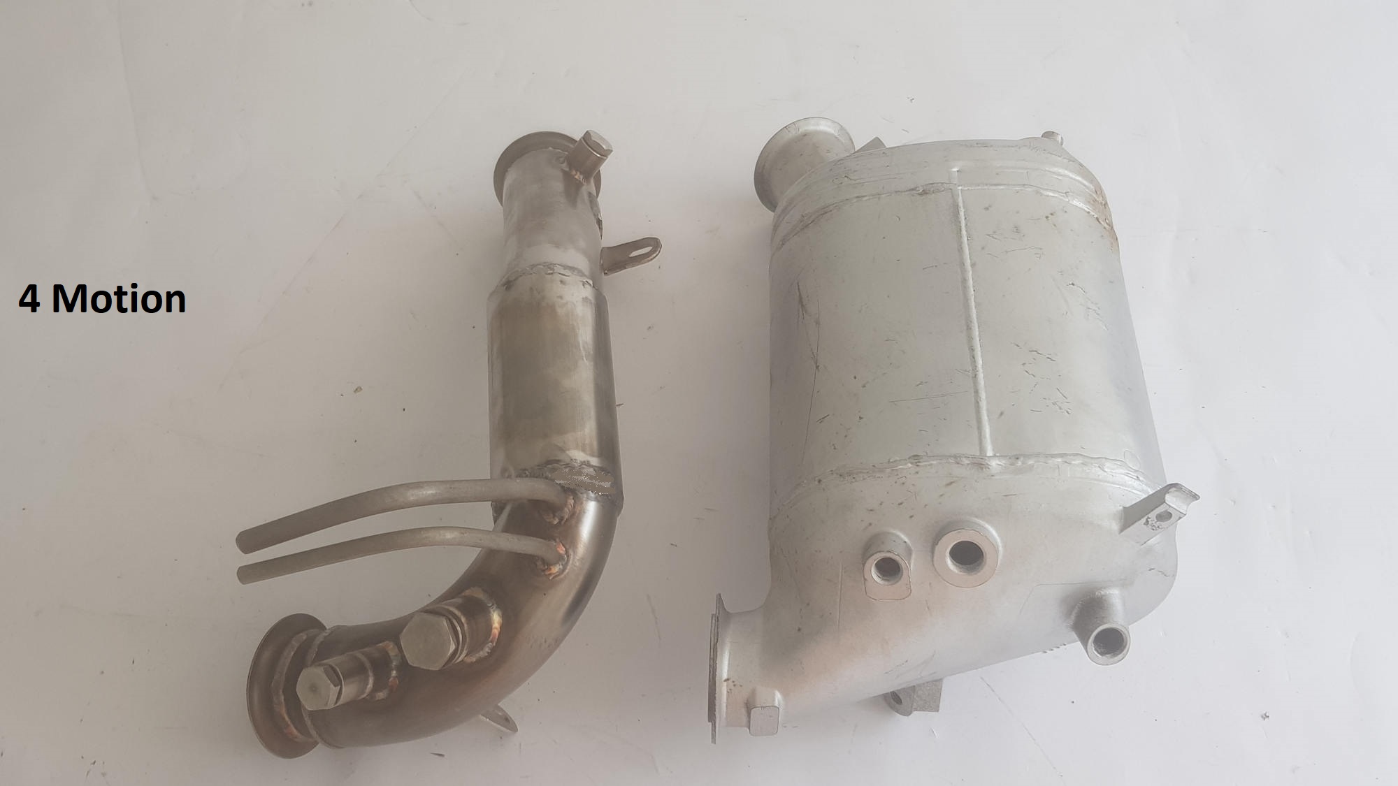 DPF Ersatzrohr VW T5 1.9 / 2.5TDI  Ersatzrohr  4Motion