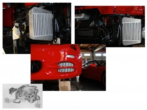 Mitsubishi 3000GT SMIC Tuning Ladeluftkühler Kit KW Performance