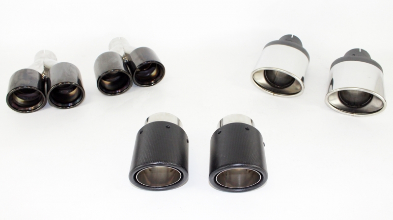 Audi RS6 4F C6 5.0TFSi V10 Klappenauspuff 2x 76mm Sportauspuffanlage Clubsport Elite Street Pro