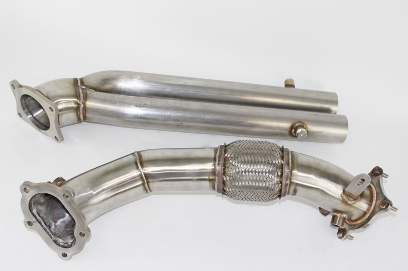 Audi A6 4G C7 3.0TDi BiTDi Biturbo 313 320 326PS Downpipe Hosenrohr Clubsport Elite Edelstahl Titan