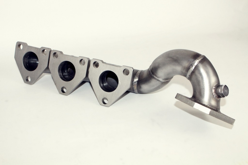 Audi A6 4B 2.7 V6 Performance Abgaskrümmer aus V2A Edelstahlguß Material K04 K06 K16