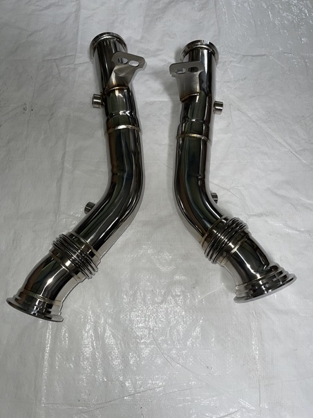 Downpipe Set 76mm für Mercedes Benz C-​Klasse W205 C43