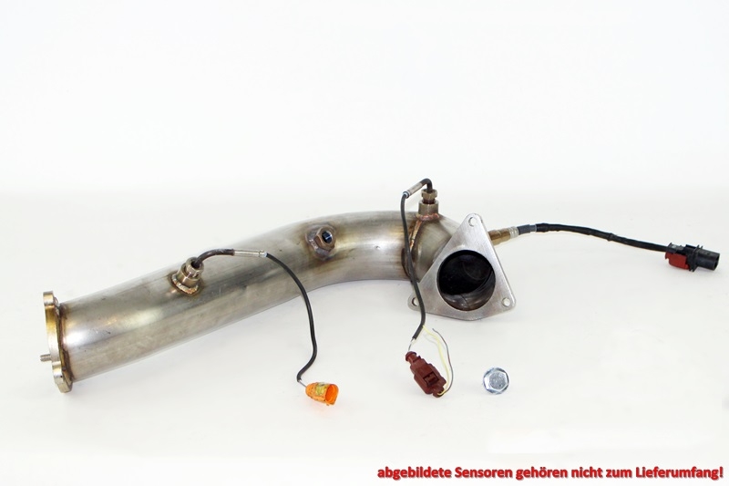 Audi A4 B8 8K 3.0TDi 245PS DPF Katersatzrohr Downpipe Hosenrohr von Clubsport Elite
