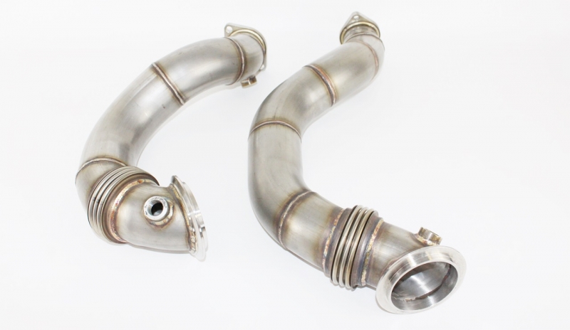 BMW 335i N54 E93  Tuning Performance Hosenrohr 3" 76mm B_Ware