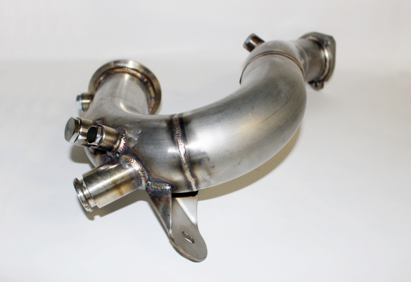 Audi A4 B9 3.0TDi 218PS/ 272PS DPF Kat Ersatzrohr Downpipe Hosenrohr von Clubsport Elite