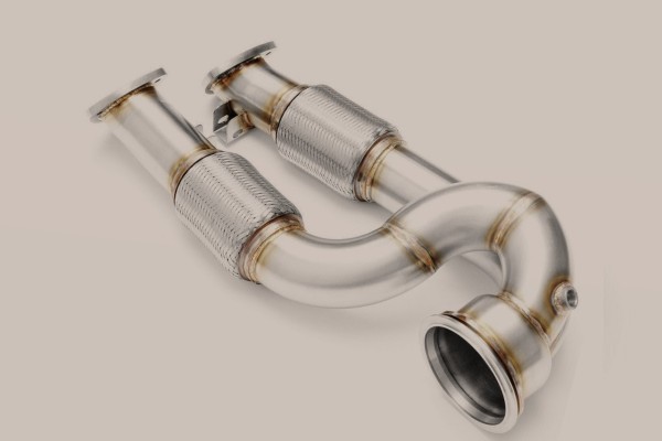 Audi RS3 8P Downpipe Catles no Kat Tuning Performance Power Rohr Downpipe